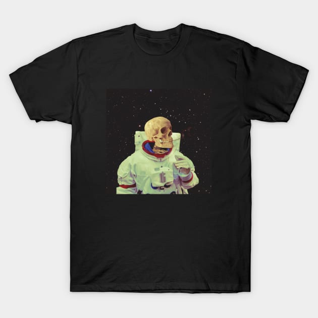 Smoke Break - Retro Space T-Shirt by jessgaspar